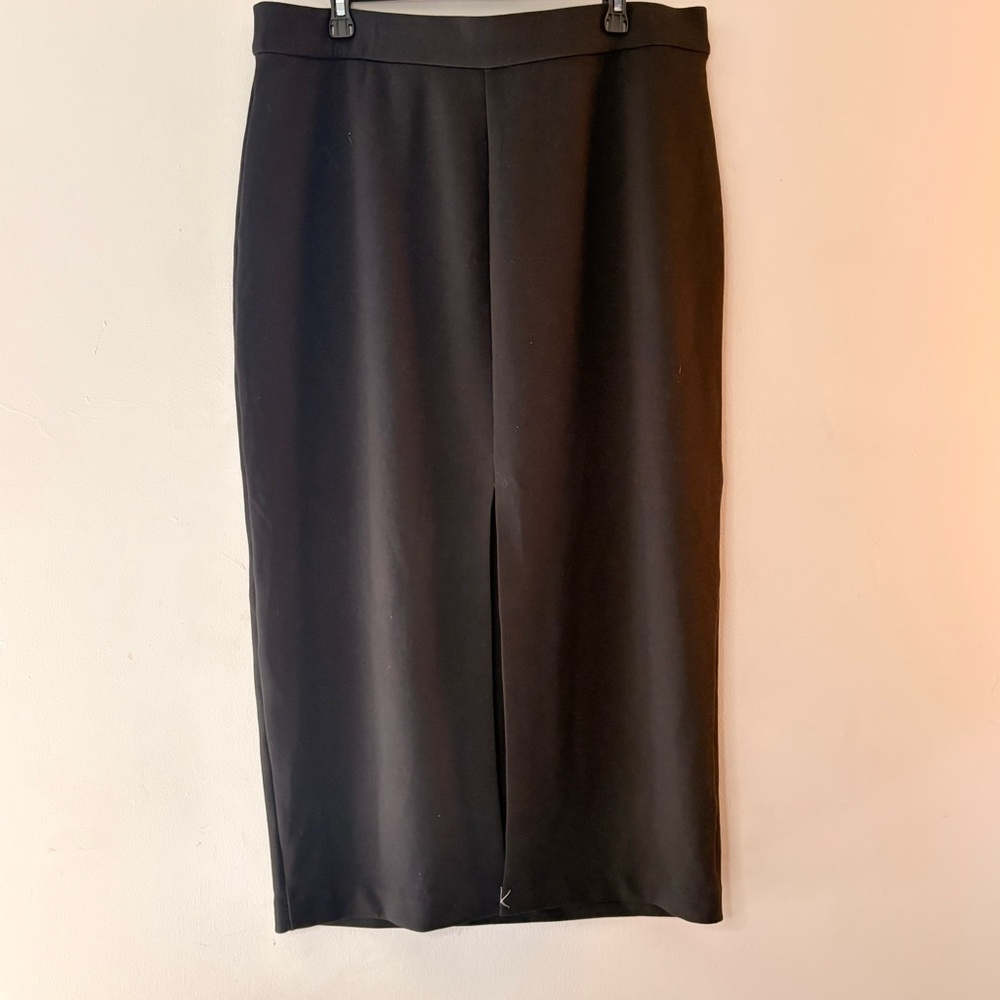 Express Black Pencil Skirt - Women's Tailored Midi - Picture 5 of 7